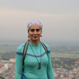 تجربه کوه گردی با پریا